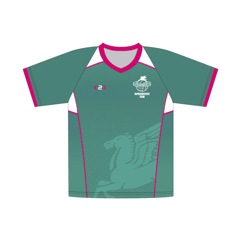 Randwick Netball Tee Green