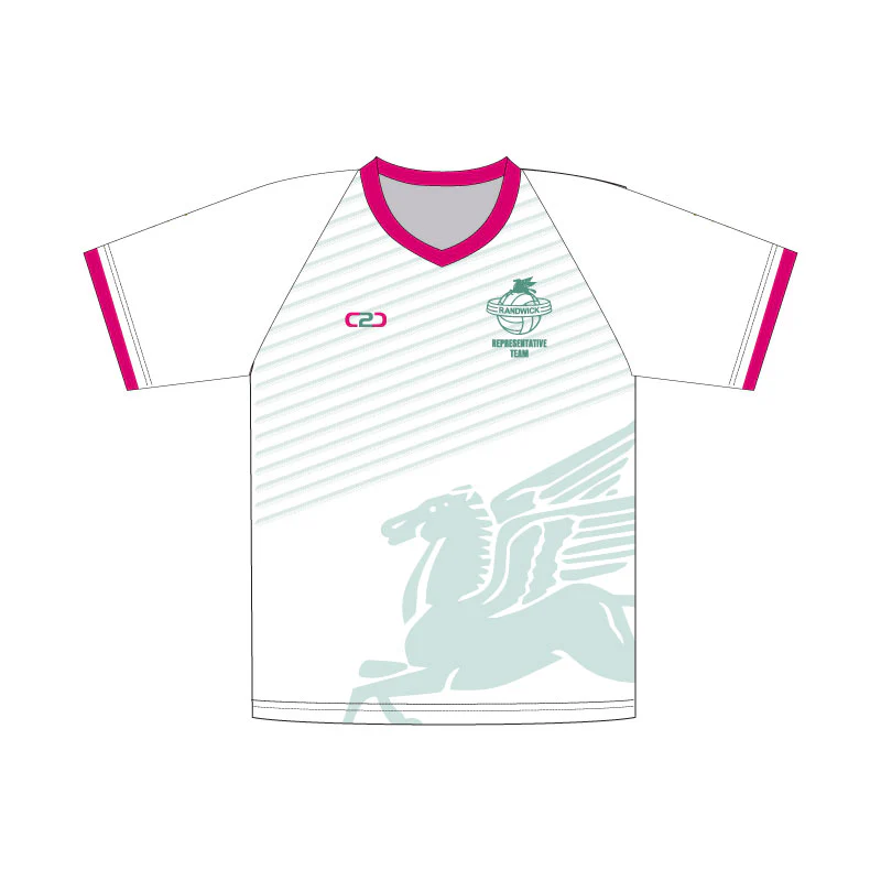 Randwick Netball Tee White