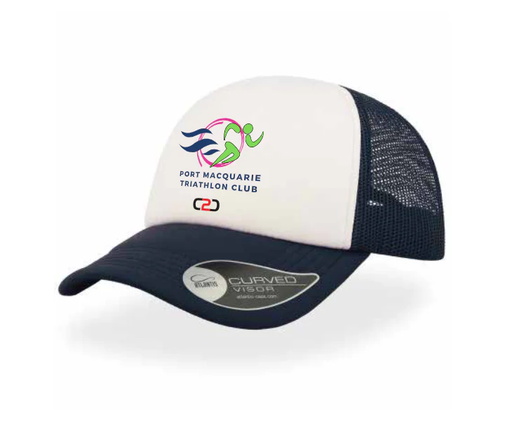 PMQ Triathlon Rapper Cap Navy