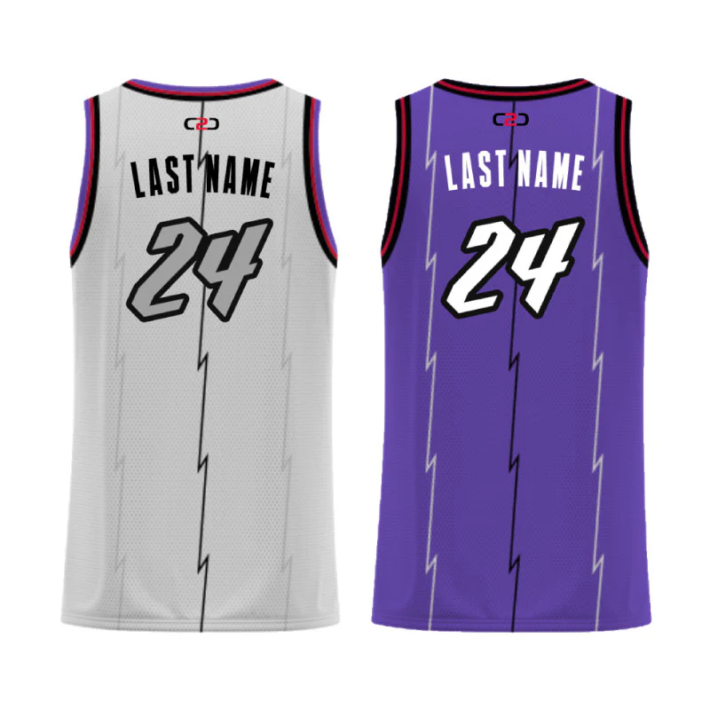 Custom Raptors Core Reversible Basketball Singlet - Image 2