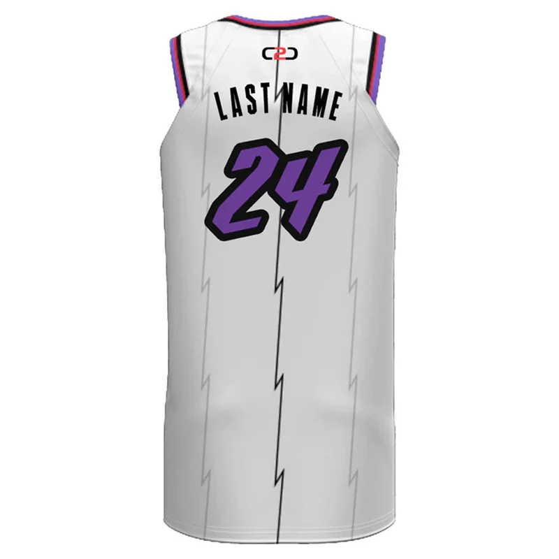 Custom Raptors Slimfit Basketball Singlet - Image 2