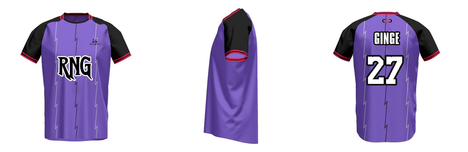Raptors SlimFit HP Soccer Jersey Crew Neck Design Your Own Custom