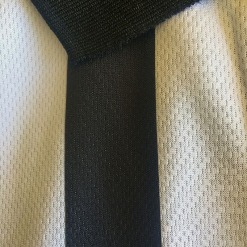 Referee/Umpire/Officials Black White Stripe Polo Shirt - Image 4