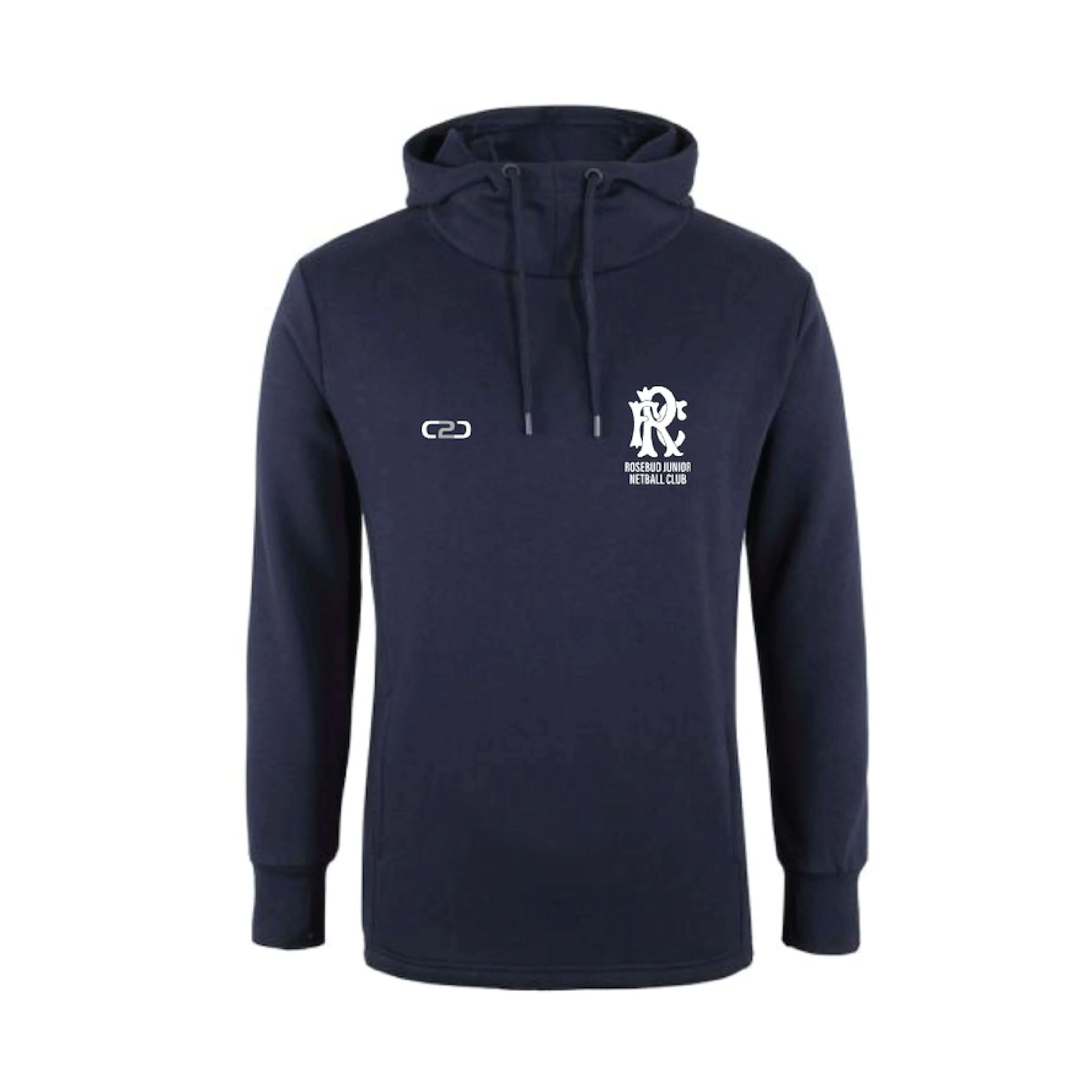 Rosebud Junior Netball Club Warrior Navy Hoodie
