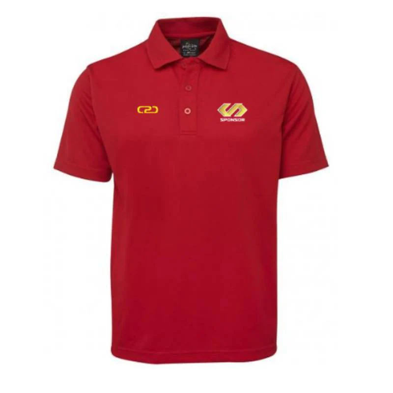 Short Sleeve Poly Polo Mens
