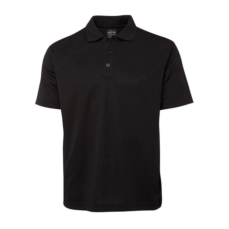 Short Sleeve Poly Polo Mens - Image 4