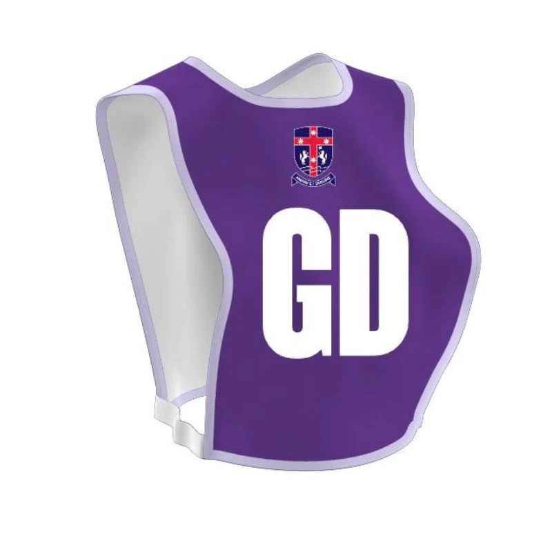 Saint Ignatius College Pullover Bib Dark Purple - Image 2