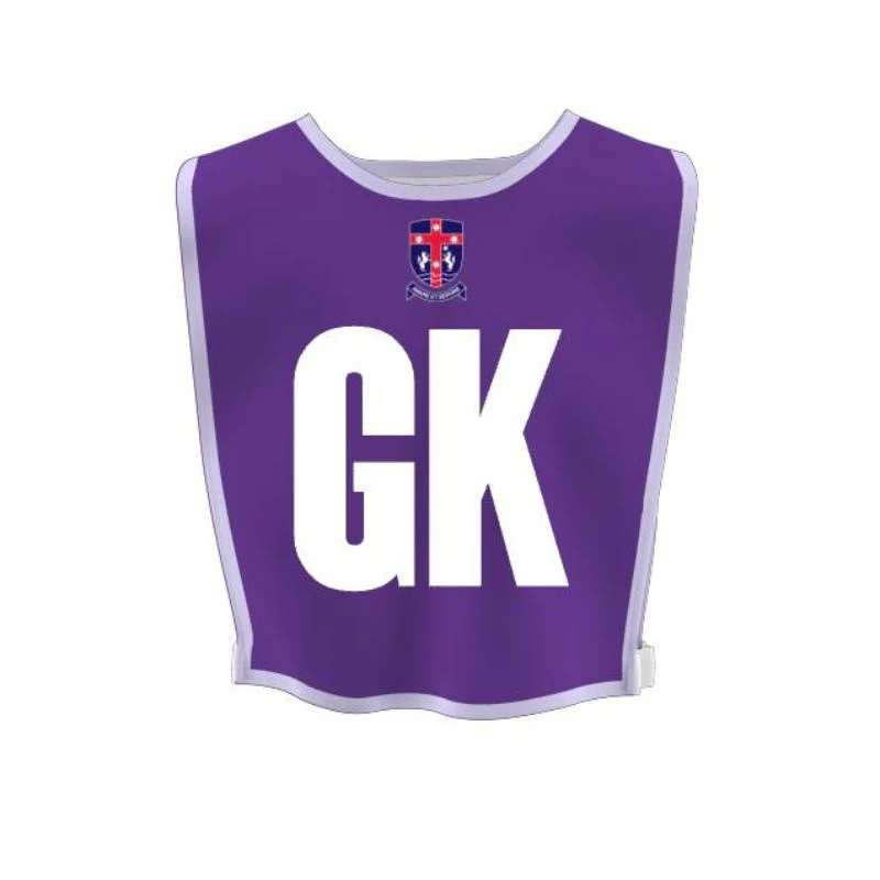 Saint Ignatius College Pullover Bib Dark Purple - Image 3
