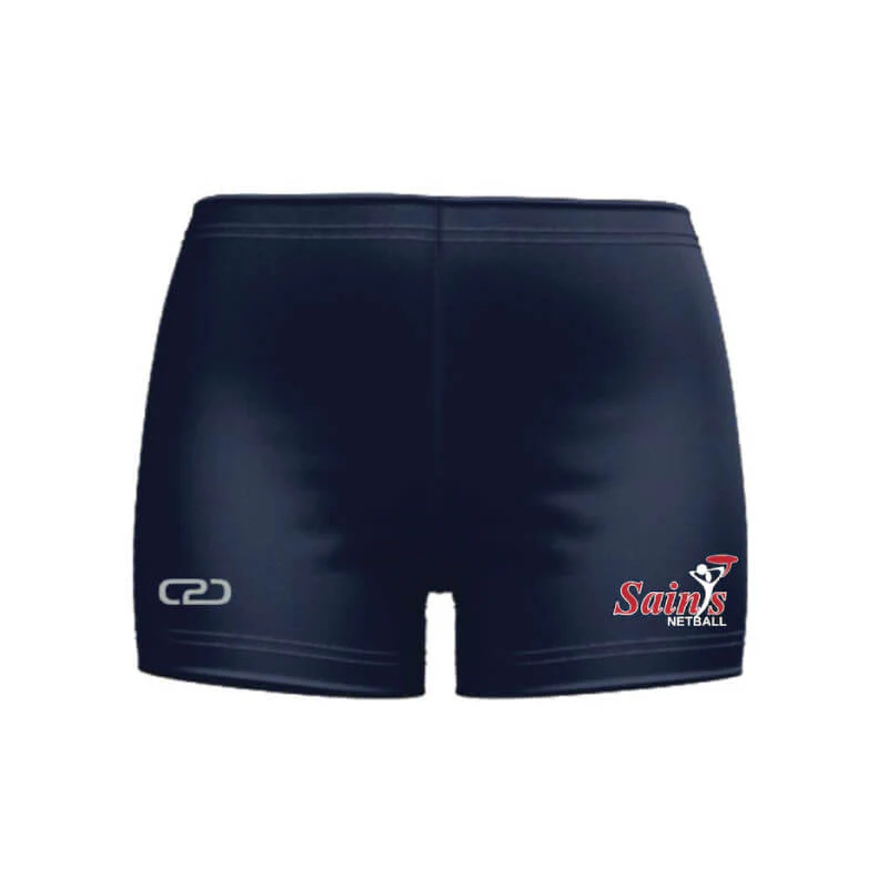 Saints Netball Dubbo Stock Bike Pants Navy