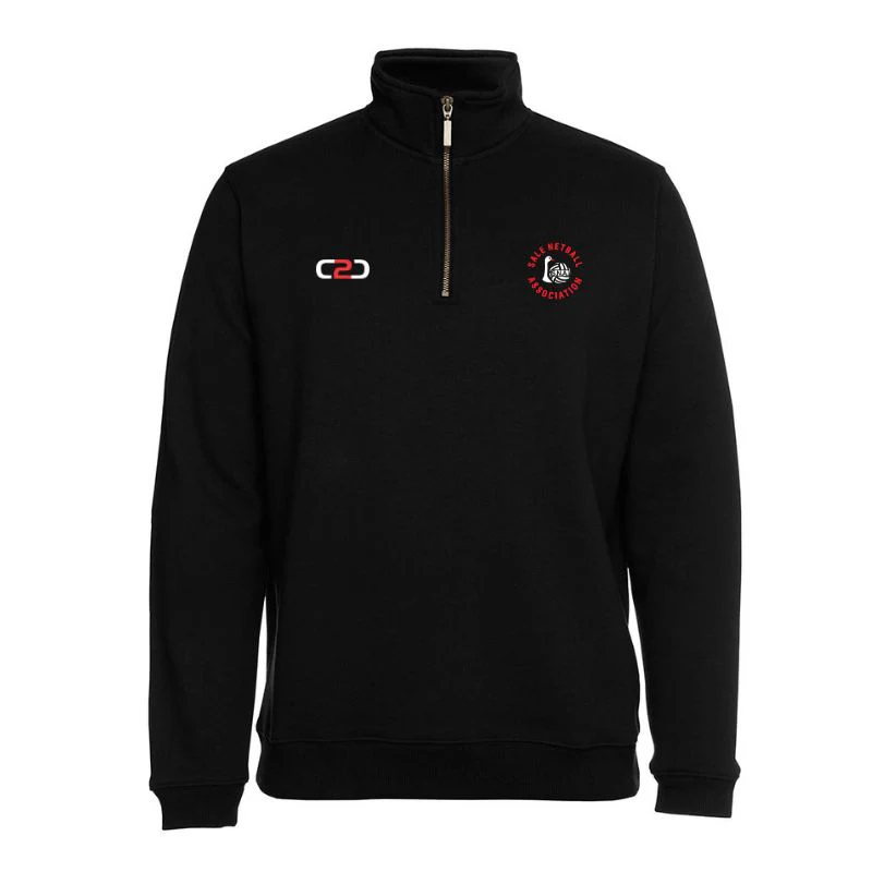 Sale Netball 1/2 Zip Sweater