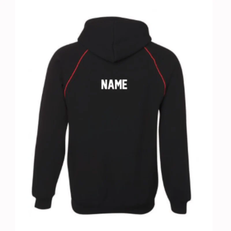 Sale Netball Contrast Fleecy Hoodie - Image 2