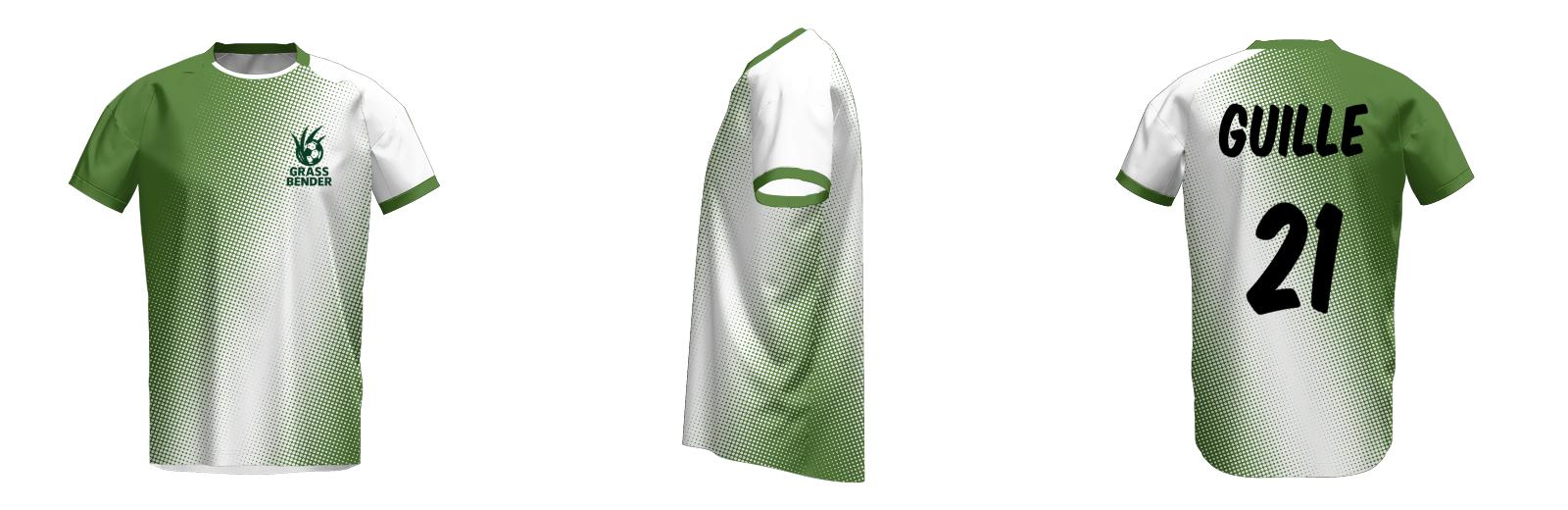 Sash SlimFit HP Soccer Jersey Crew Neck Design Your Own Custom