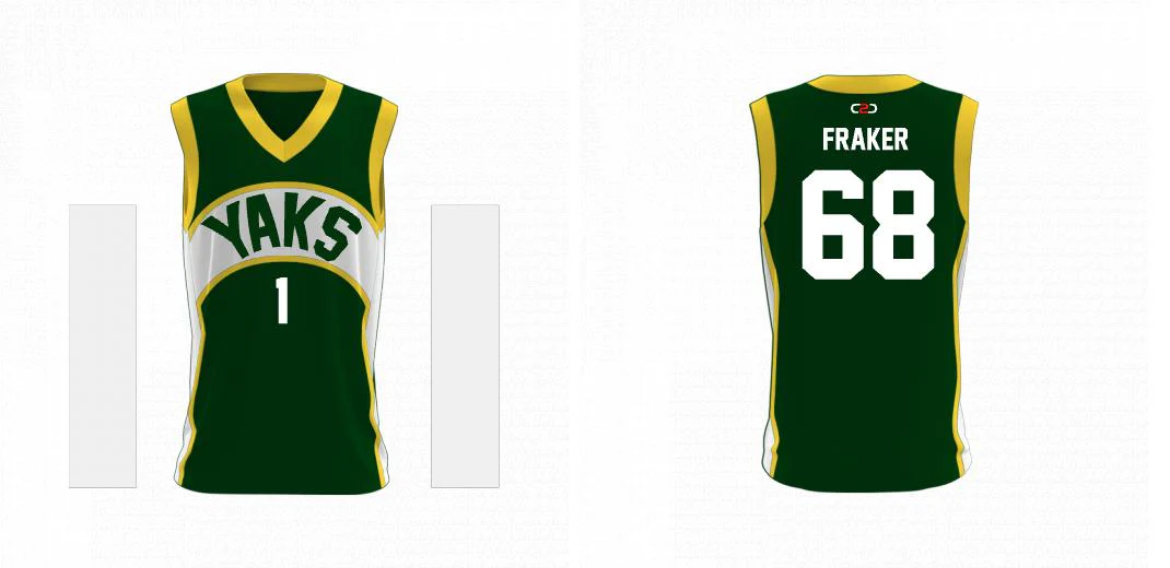 Seattle Sonics-Inspired Core Design Your Own Custom Basketball Singlet