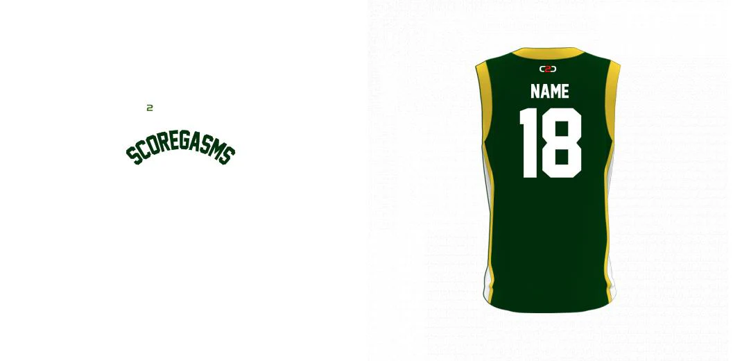 Seattle Sonics-Inspired Core Design Your Own Custom Basketball Singlet
