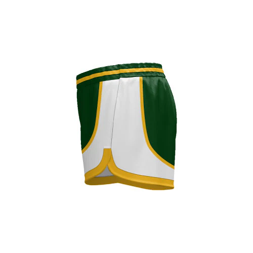 Seattle Sonics-Inspired SlimFit HP Ladies Girls High Thigh Curve Shorts Design Your Own Custom - Image 2