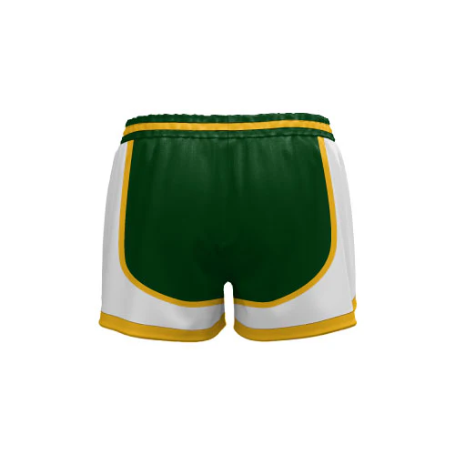 Seattle Sonics-Inspired SlimFit HP Ladies Girls High Thigh Curve Shorts Design Your Own Custom - Image 3
