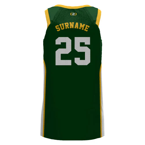 Custom Seattle Sonics-Inspired Basketball Singlet - Image 3