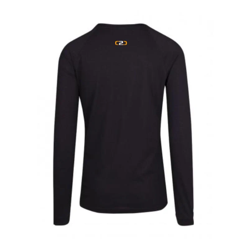 Shoalhaven Basketball Supporter Long Sleeve Tee Black - Image 2