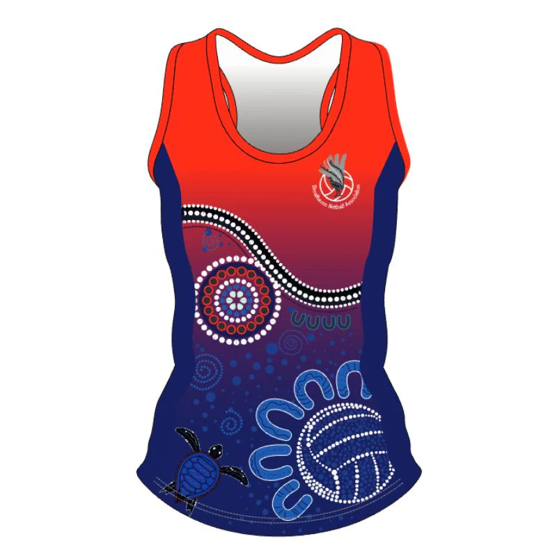 Shoalhaven Netball Singlet No Velcro
