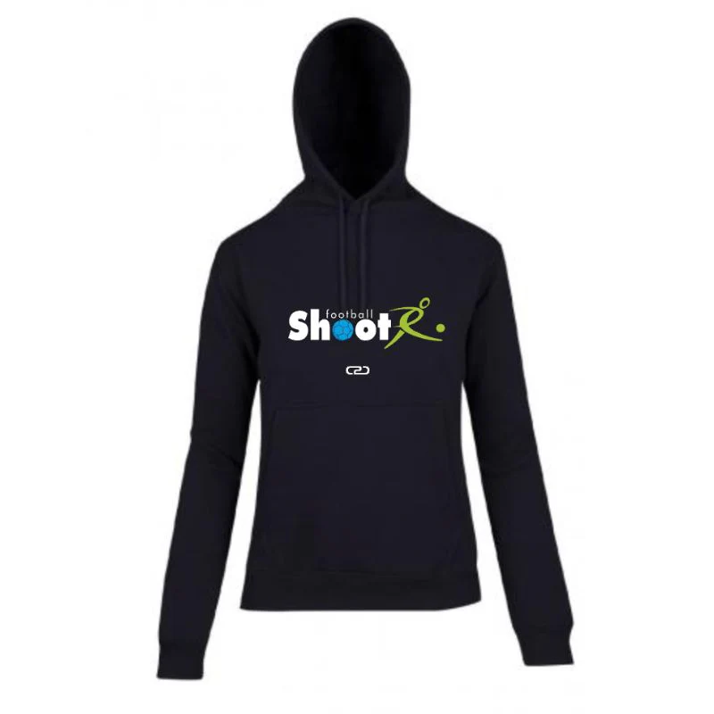 Shoot Football Pullover Hoodie Navy