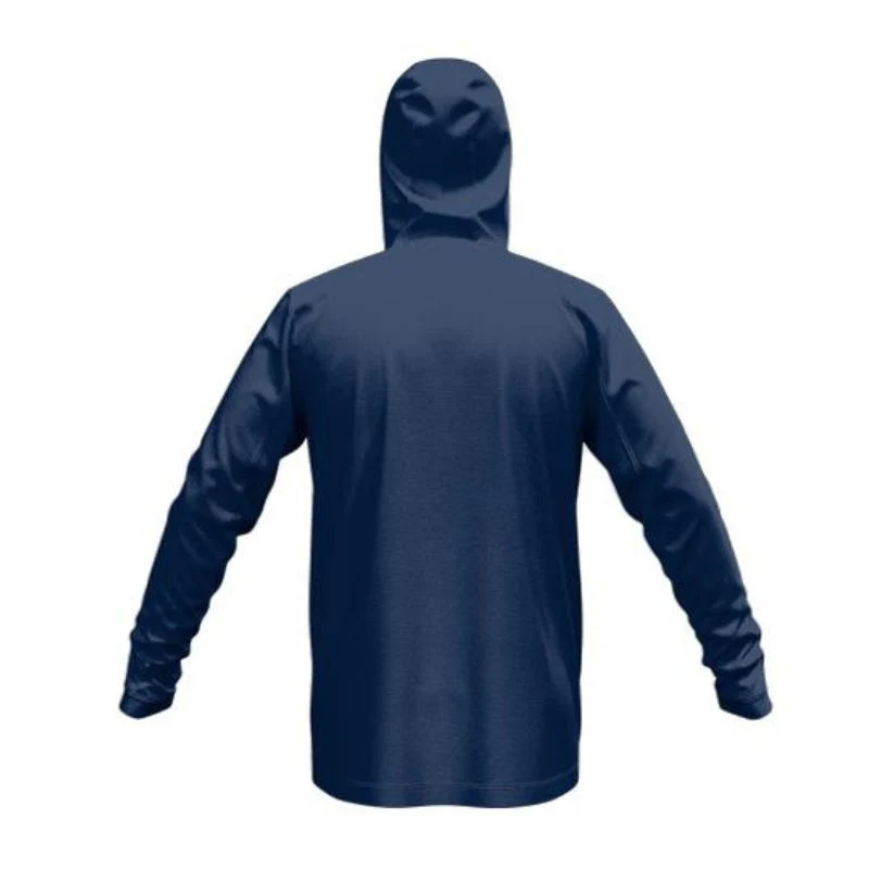 Shoot Football SlimFit HP Tech Stretch Zip Hoodie Navy - Image 3