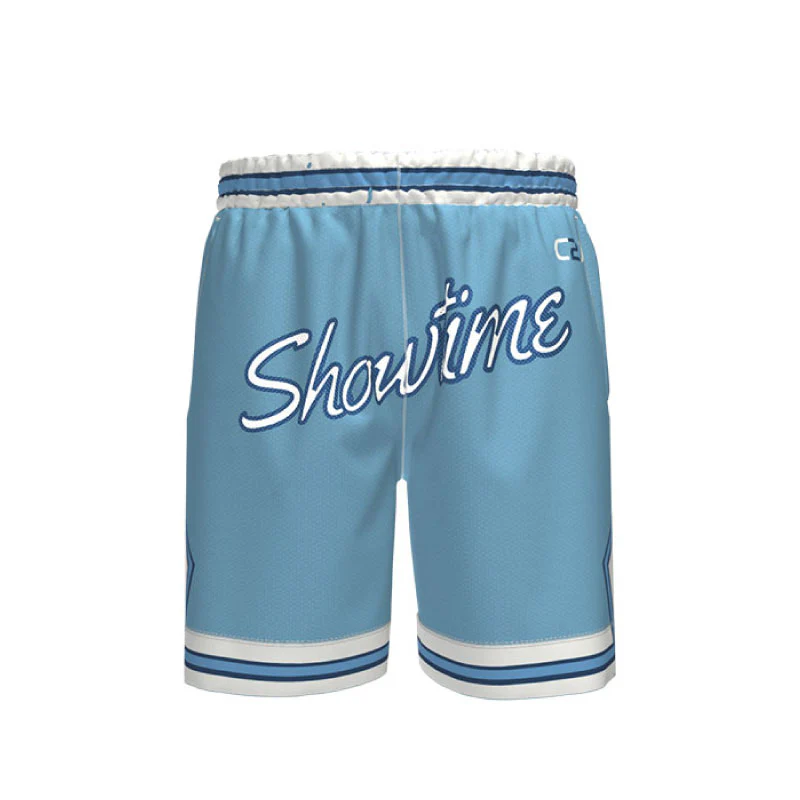 Showtime Core Basketball Shorts Pockets Plus Lining Design Your Own Custom - Image 2