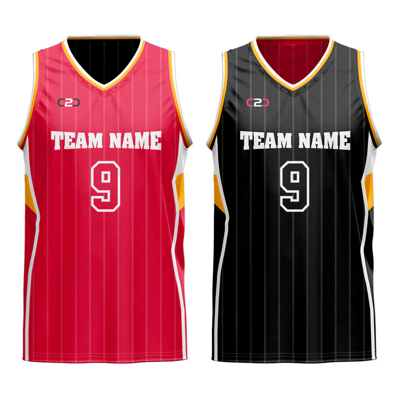 Custom Silver Collection Core V Reversible Basketball Singlet