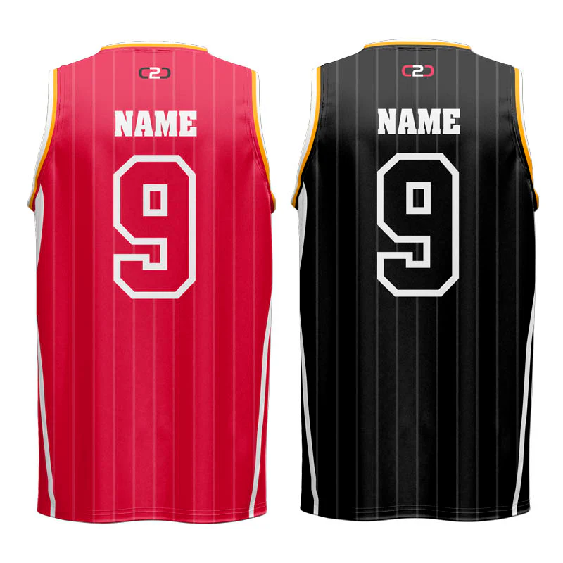 Custom Silver Collection Core V Reversible Basketball Singlet - Image 2