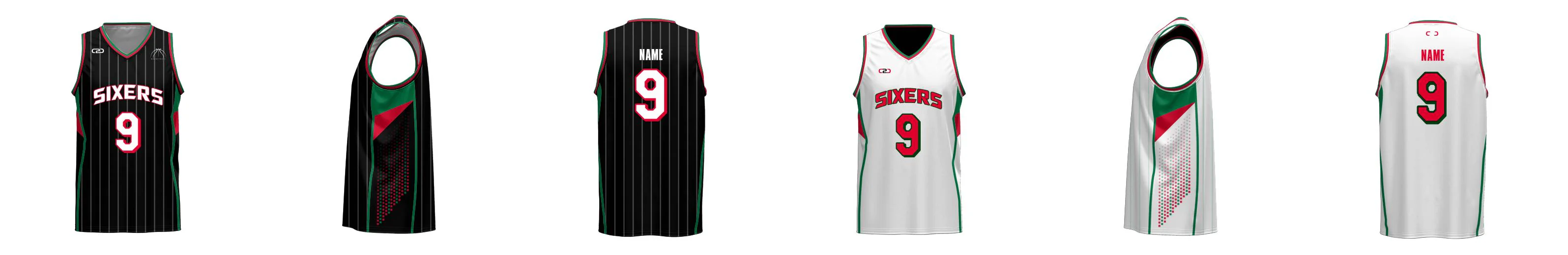 Silver Collection Core V Reversible Basketball Singlet Design Your Own