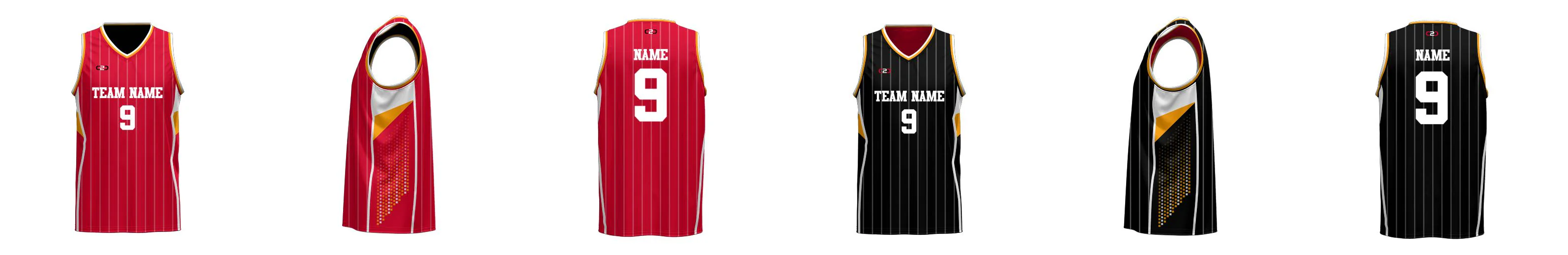 Silver Collection Core V Reversible Basketball Singlet Design Your Own