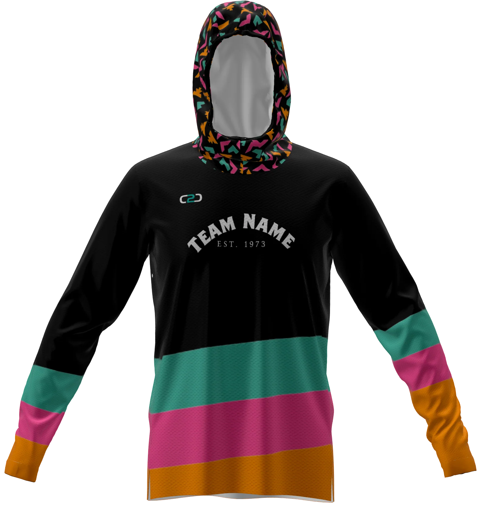 SlimFit HP Tech Pull Over Hoodie Design Your Own Custom