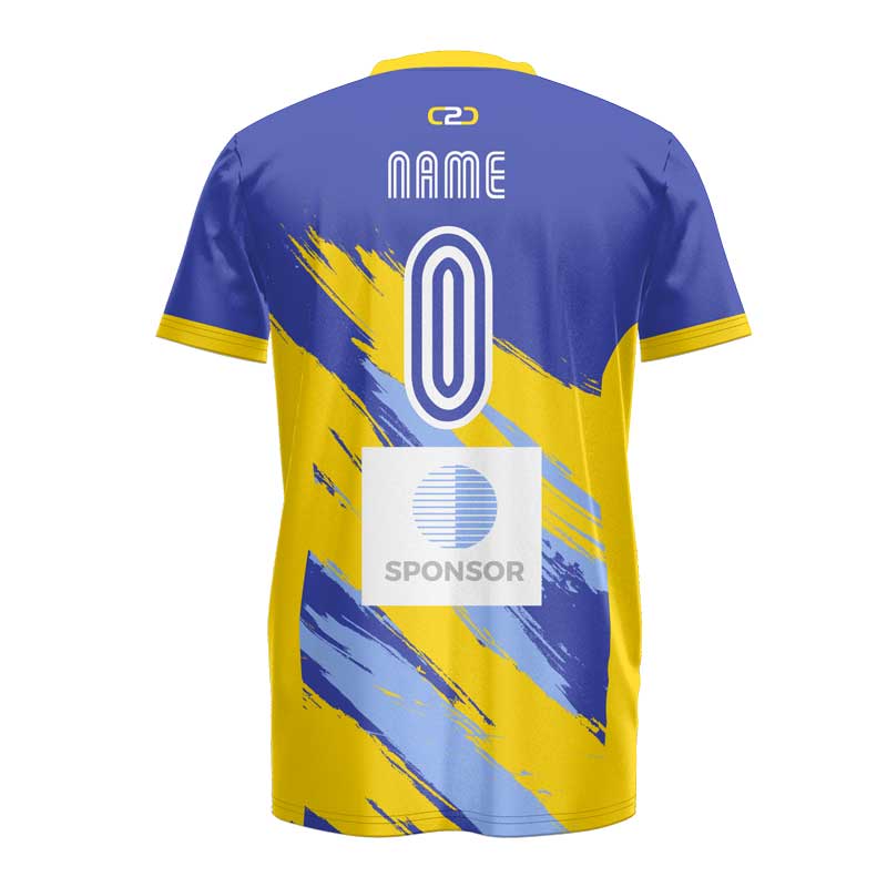Brushes Soccer Core Soccer Jersey Insert V Neck Design Your Own Custom - Image 2