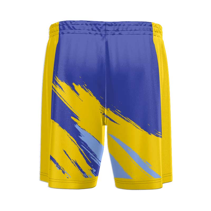 Brushes Soccer Shorts Design Your Own Custom - Image 2