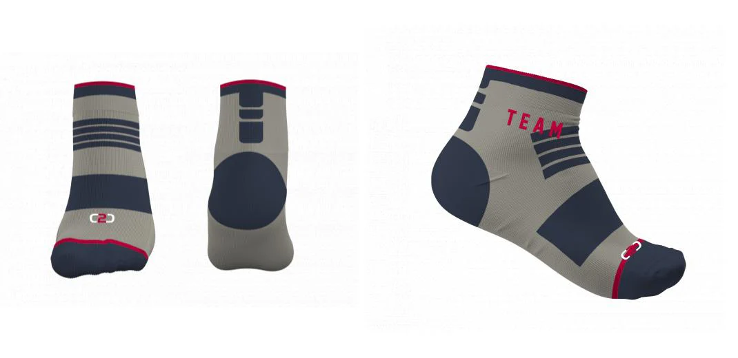 Socks 101 Ankle Design Your Own Custom MOQ 10/size