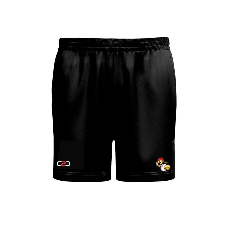 Spartans High Thigh Shorts Mens Youths Black