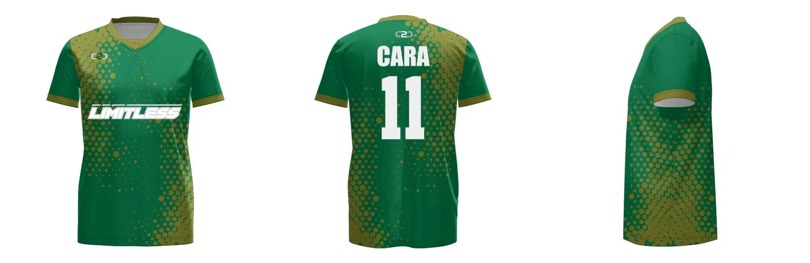 Speckle Core Soccer Jersey Insert V Neck Design Your Own Custom