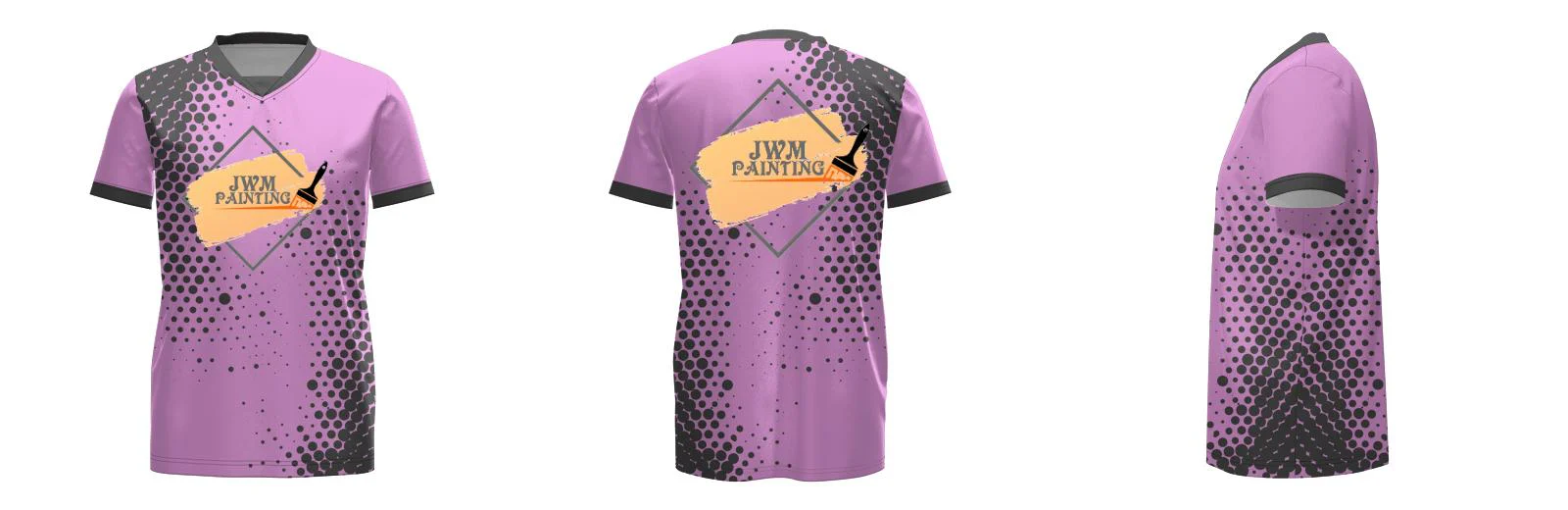 Speckle Core Soccer Jersey Insert V Neck Design Your Own Custom