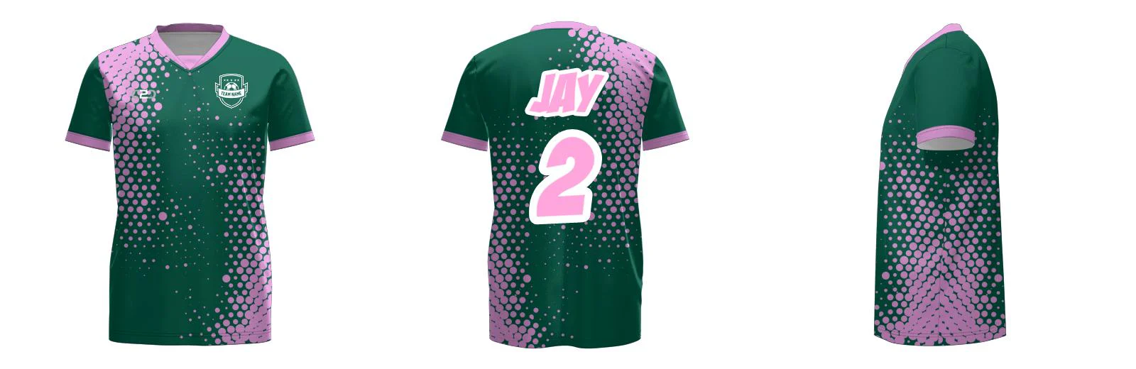 Speckle Core Soccer Jersey Insert V Neck Design Your Own Custom