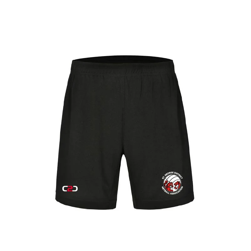 St George Netball Bamboo Charcoal Shorts