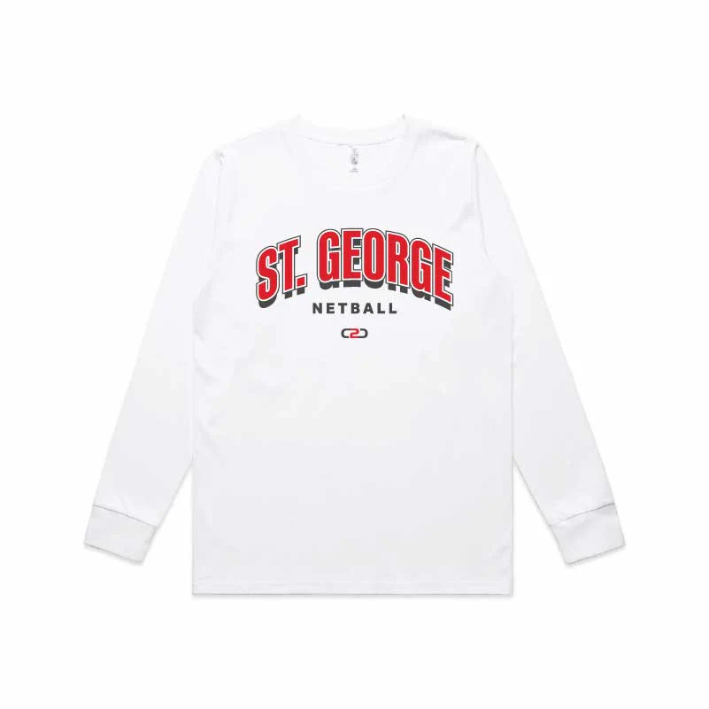 St George Netball LS Tee