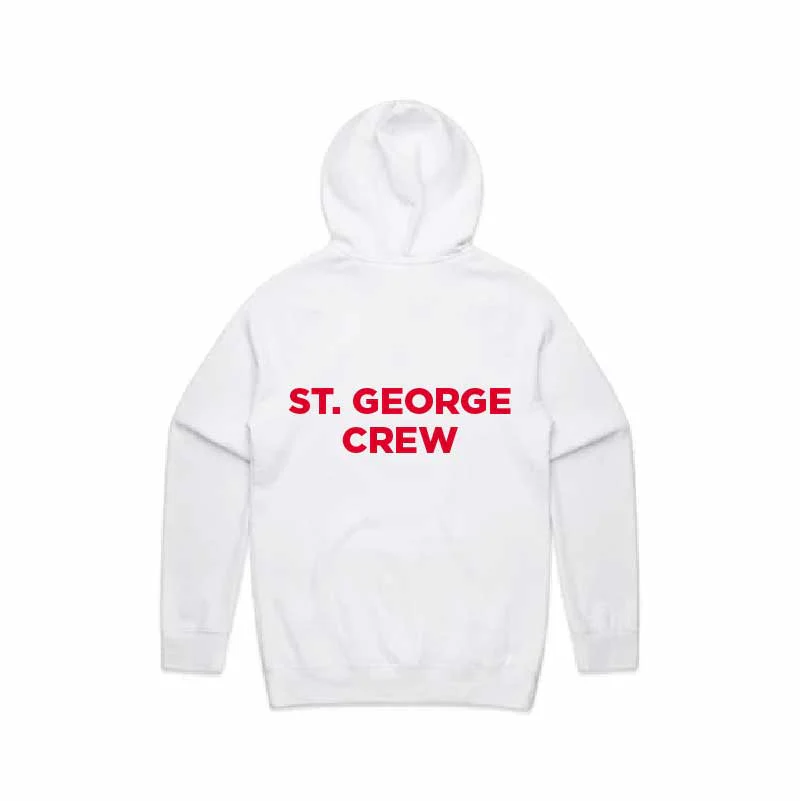St George Netball Supply Hoodie White - Image 2