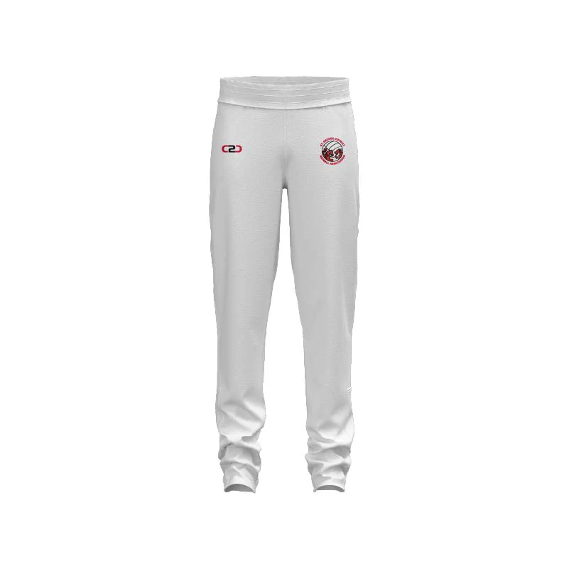 St George Netball Umpire Track Pants White