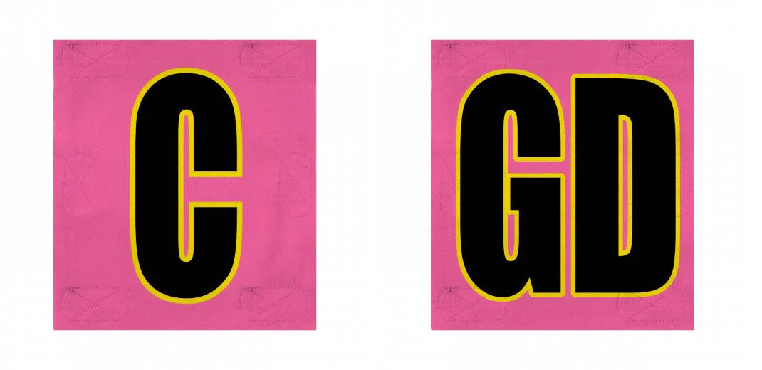Standard Netball Bib Set Design Your Own Custom