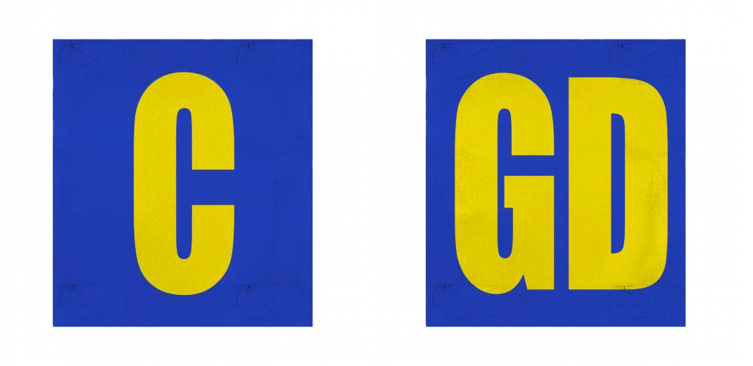 Standard Netball Bib Set Design Your Own Custom