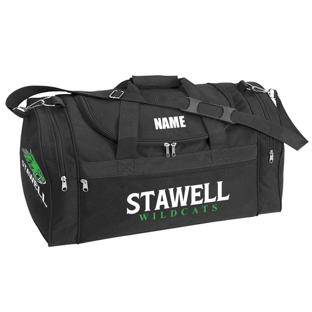 Stawell Wildcats Sports bag black