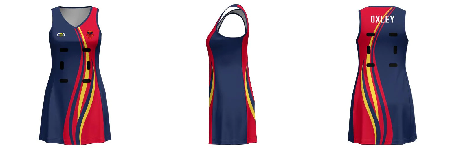 Steam Core Netball Dress Custom Design Your Own