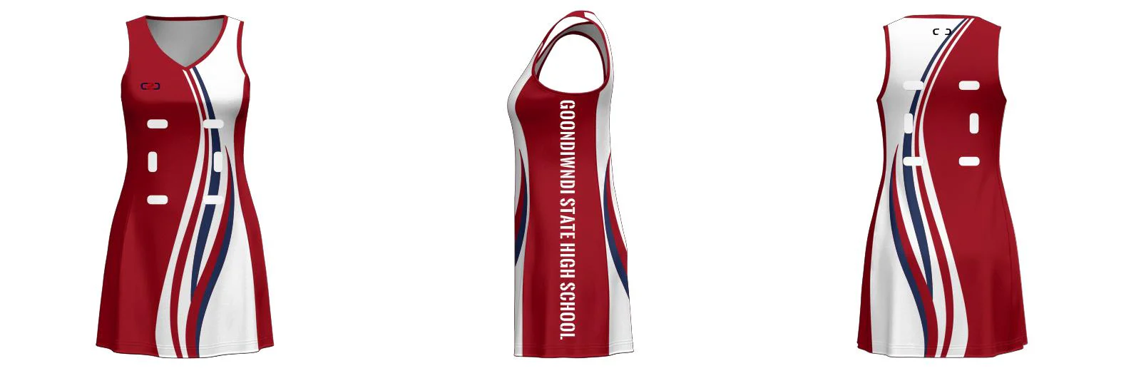 Steam Core Netball Dress Custom Design Your Own