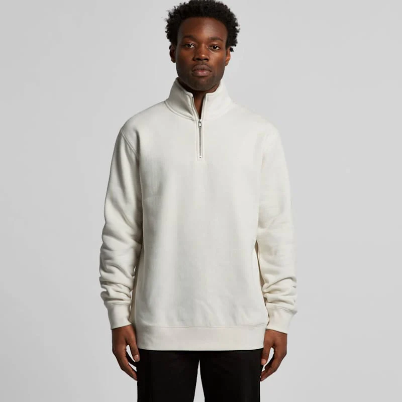 AS Colour Stencil Half Zip Crew