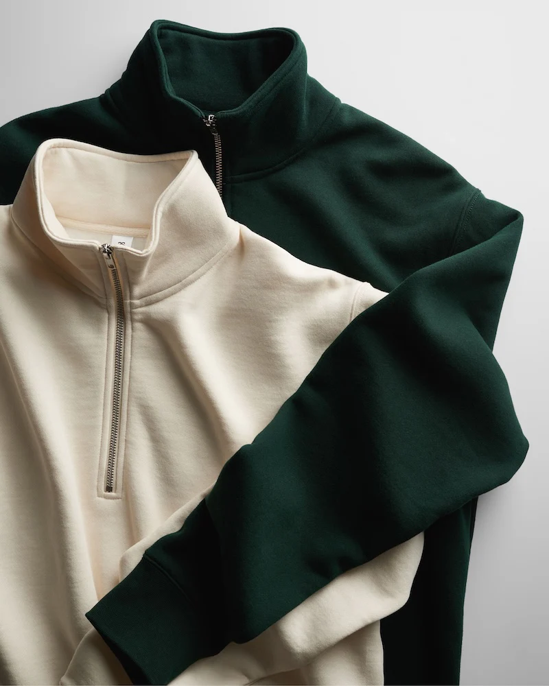 AS Colour Stencil Half Zip Crew - Image 8