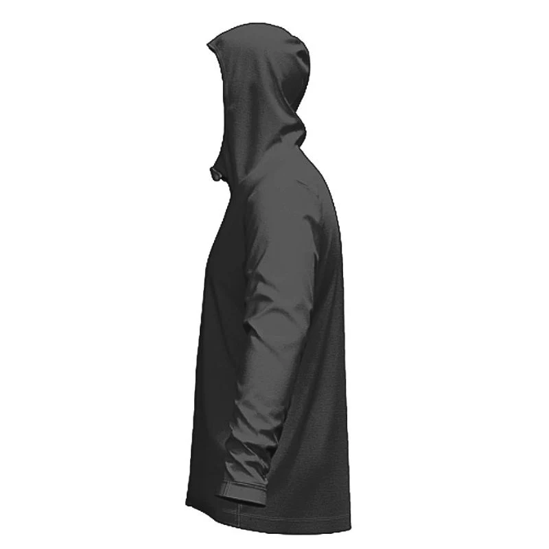 Fleece Pullover Hoodie Dark Grey Marle - Image 7